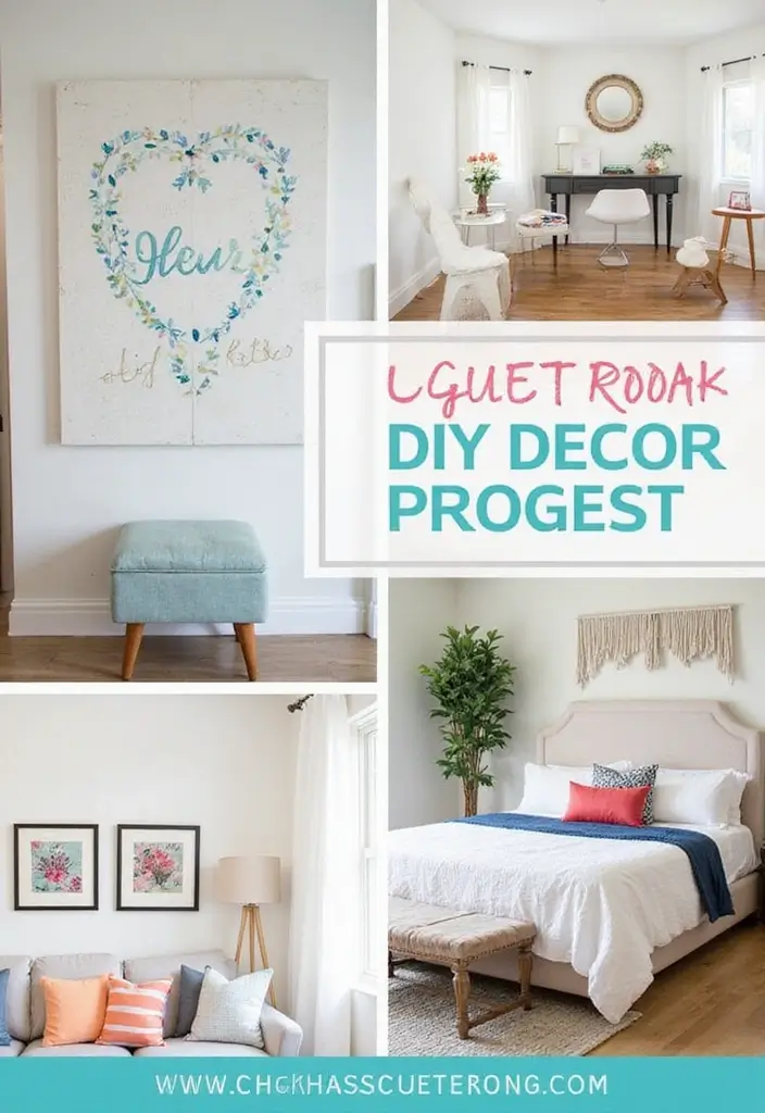 29 Green Guest Room Inspirations That Bring Nature Inside - 19. DIY Decor