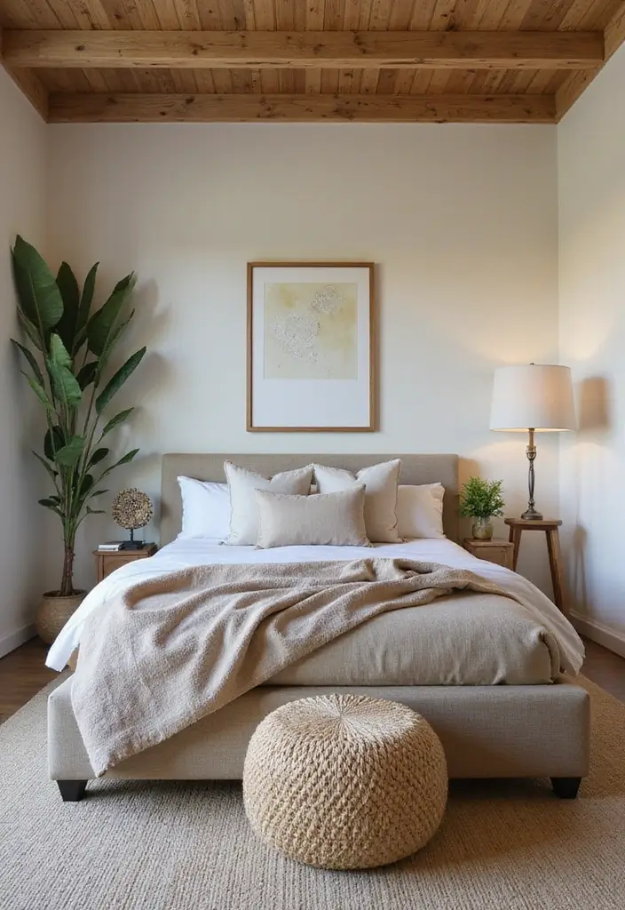 29 Green Guest Room Inspirations That Bring Nature Inside - 7. Sustainable Furniture Choices