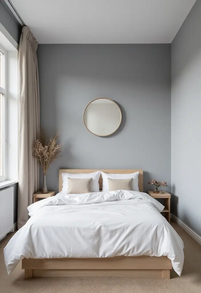29 Grey Guest Room Inspirations That Feel Chic and Neutral - 1. Soft Dove Grey Sanctuary