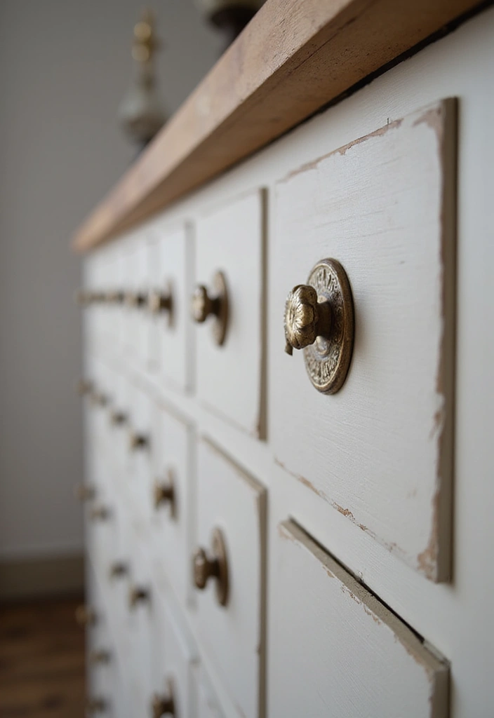 29 Guest Room Storage Hacks That Keep Everything Tidy - 13. Use Drawer Pulls for Personal Touch