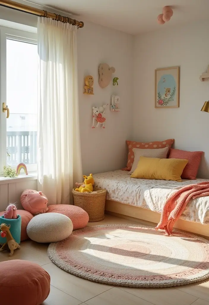 29 Nursery and Guest Room Combo Ideas Parents Swear By - 13. Creative Play Areas