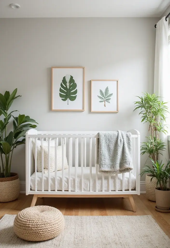 29 Nursery and Guest Room Combo Ideas Parents Swear By - 26. Outdoor-Inspired Decor