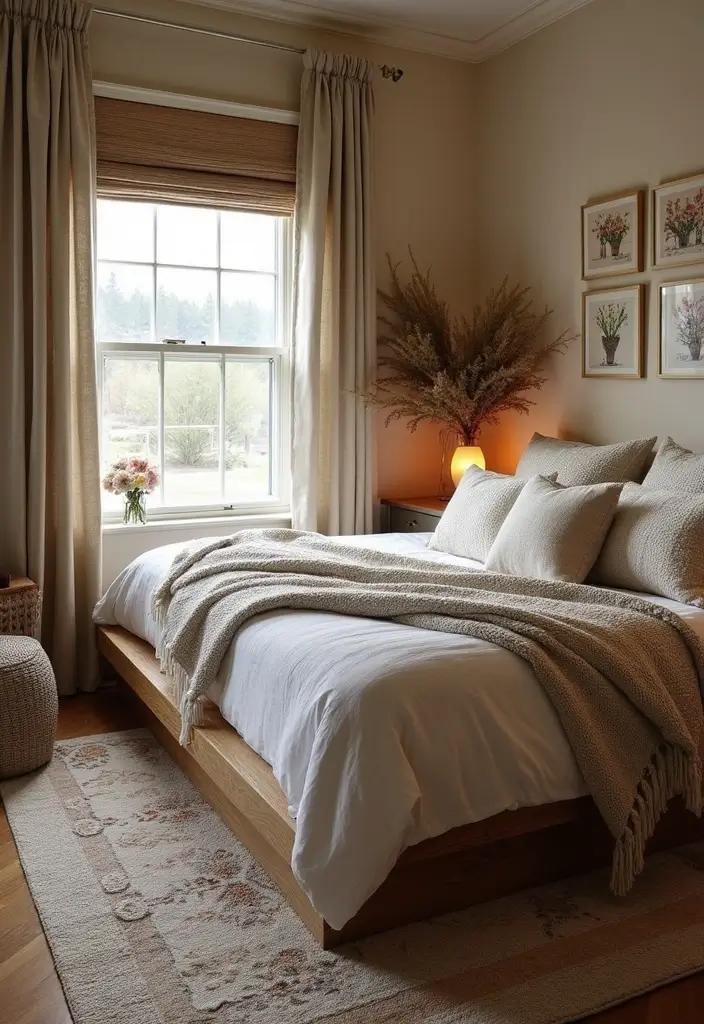 29 Trundle Bed Guest Room Designs That Maximize Sleeping Space - 11. Layered Textures