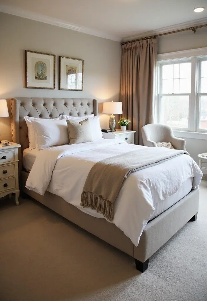 29 Trundle Bed Guest Room Designs That Maximize Sleeping Space - 15. Elegant Bedding Styles