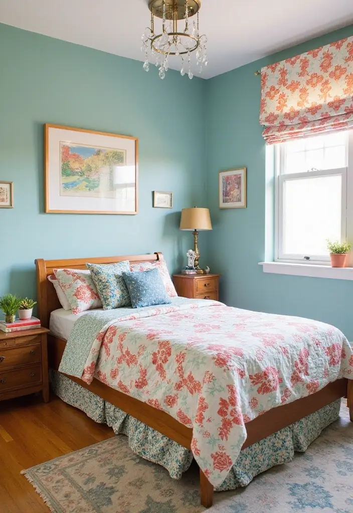 29 Trundle Bed Guest Room Designs That Maximize Sleeping Space - 23. Playful Patterns