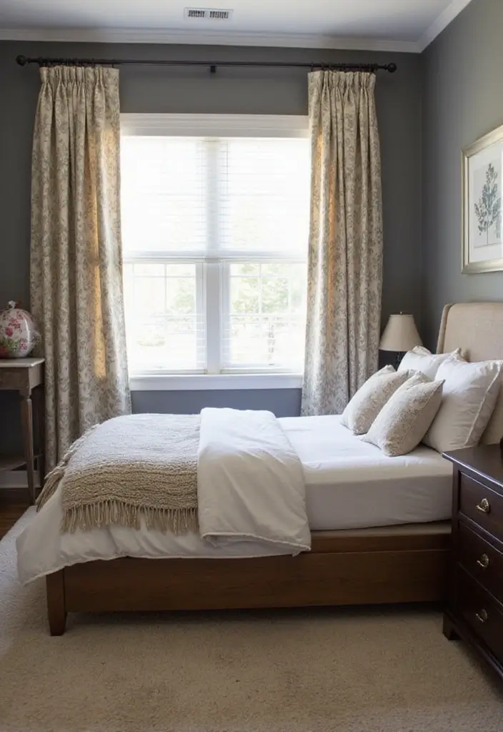 29 Trundle Bed Guest Room Designs That Maximize Sleeping Space - 28. Stylish Curtains