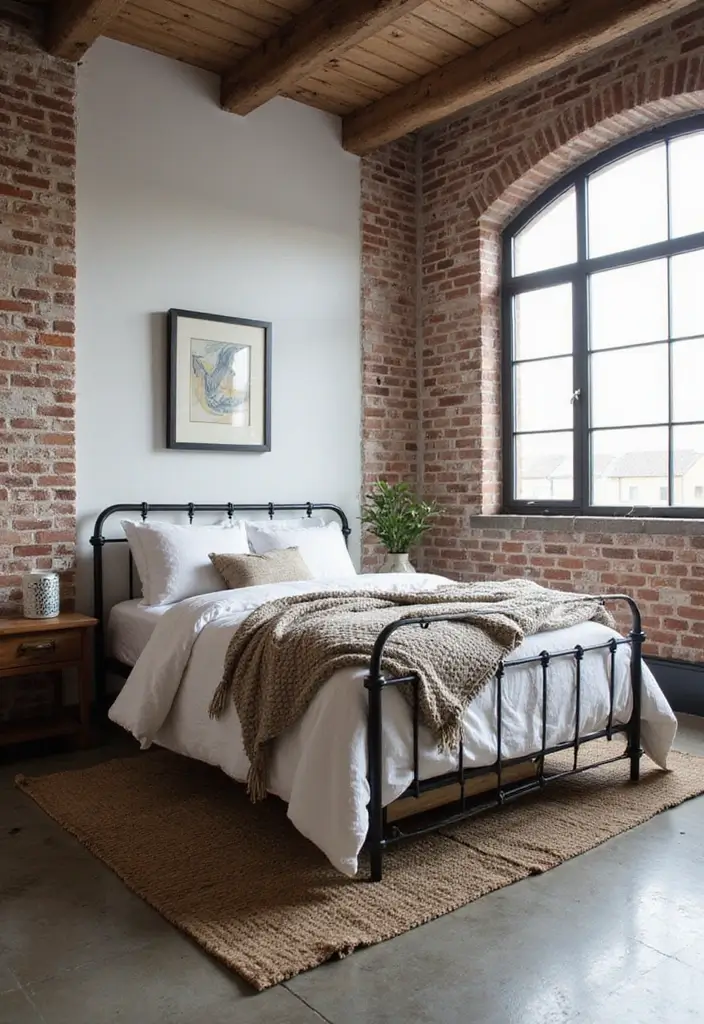 29 Trundle Bed Guest Room Designs That Maximize Sleeping Space - 5. Modern Industrial Vibes