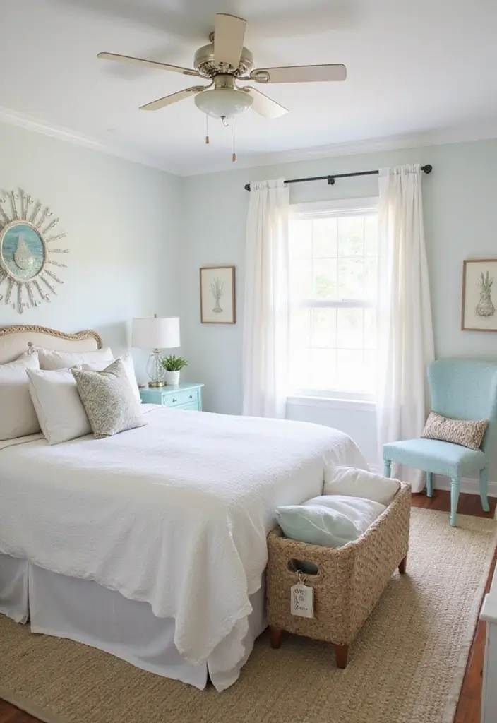 29 Trundle Bed Guest Room Designs That Maximize Sleeping Space - 6. Coastal Retreat