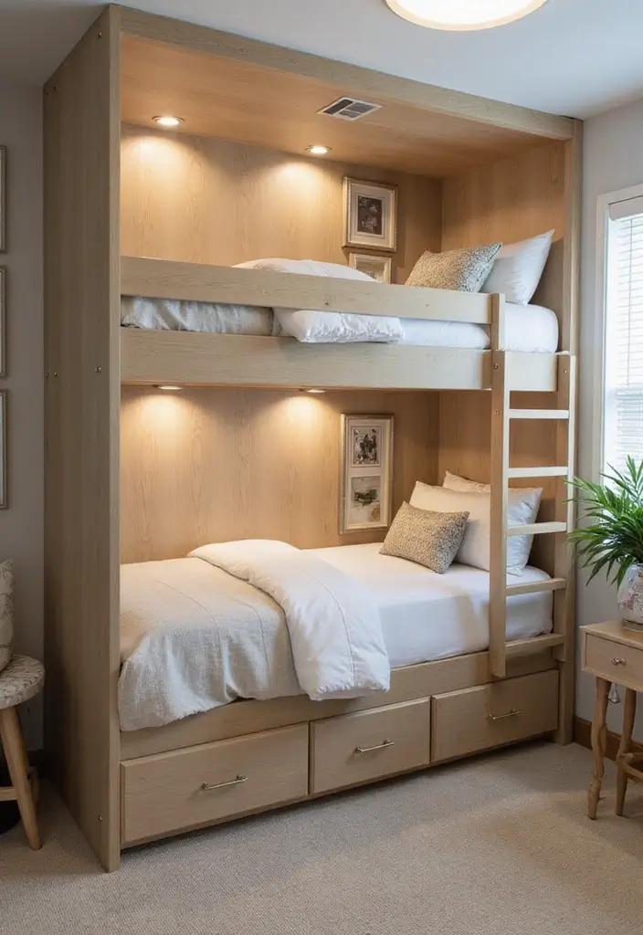 29 Twin Beds Guest Room Designs Perfect for Families - 10. Smart Space Optimization