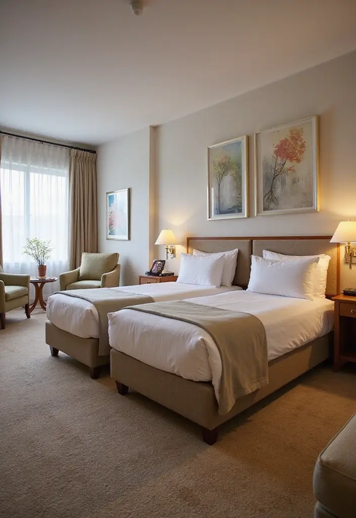 29 Twin Beds Guest Room Designs Perfect for Families - 25. Shared Spaces