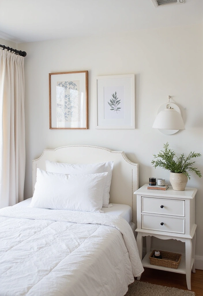 29 White Guest Room Ideas That Look Fresh and Bright - 28. Personalize with Local Touches