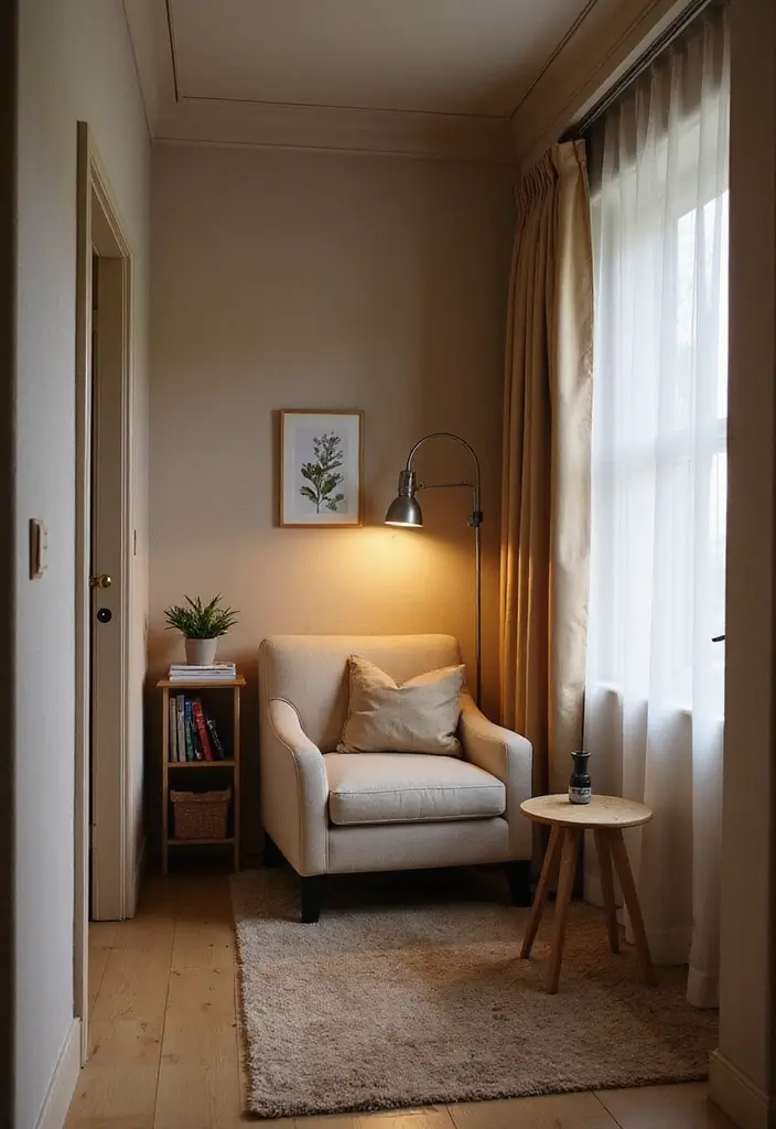 29 White Guest Room Ideas That Look Fresh and Bright - 8. Create Cozy Nooks
