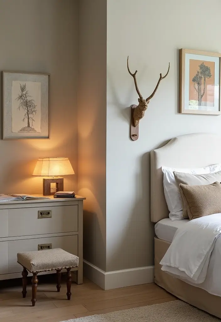 30 Bohemian Guest Room Ideas That Feel Vibrant and Relaxed - 29. Functional Art