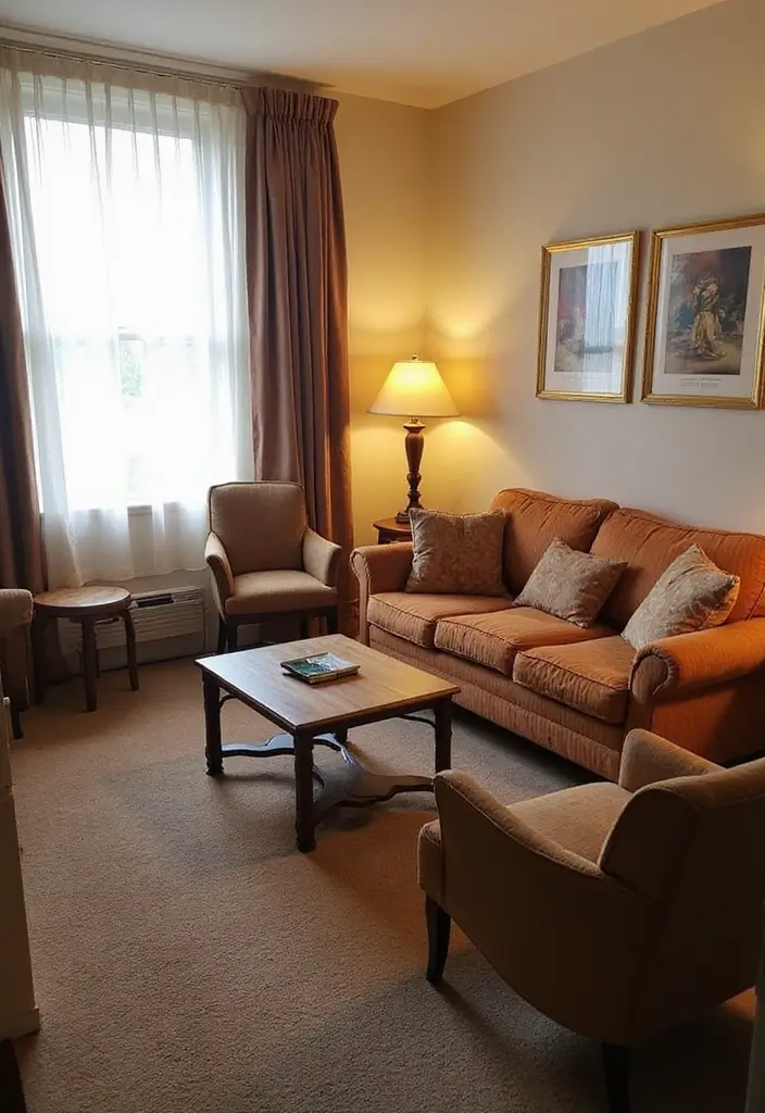 30 Cottage Guest Room Ideas Full of Warmth and Comfort - 14. Comfortable Seating Options