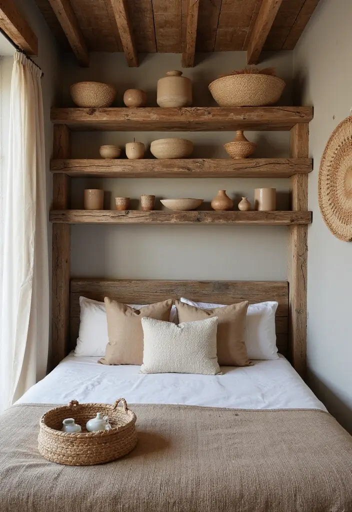 30 Cottage Guest Room Ideas Full of Warmth and Comfort - 4. Rustic Decor Accents