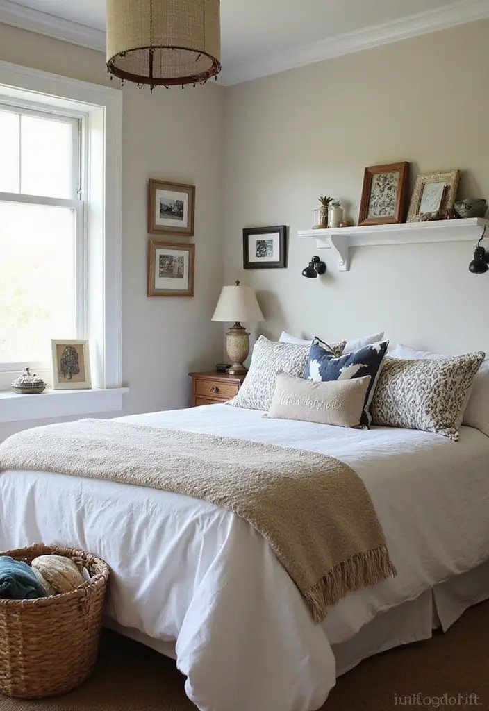 30 Farmhouse Guest Room Inspirations Full of Cozy Charm - 12. Personal Touches