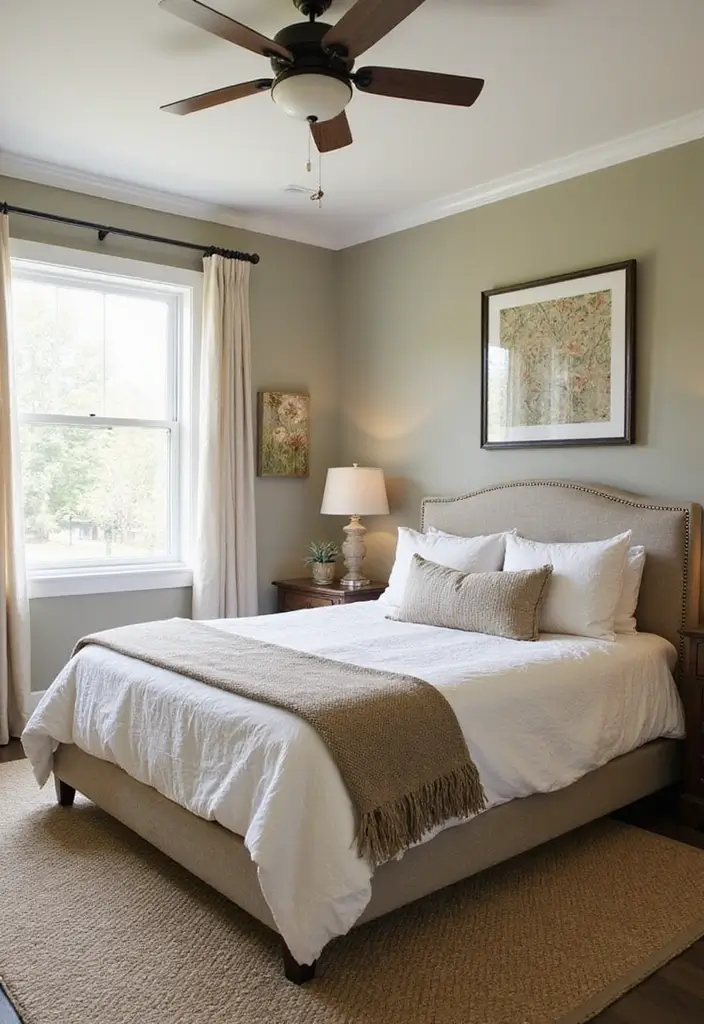 30 Farmhouse Guest Room Inspirations Full of Cozy Charm 2 30 Farmhouse Guest Room Inspirations Full of Cozy Charm - 2. Earthy Color Palettes