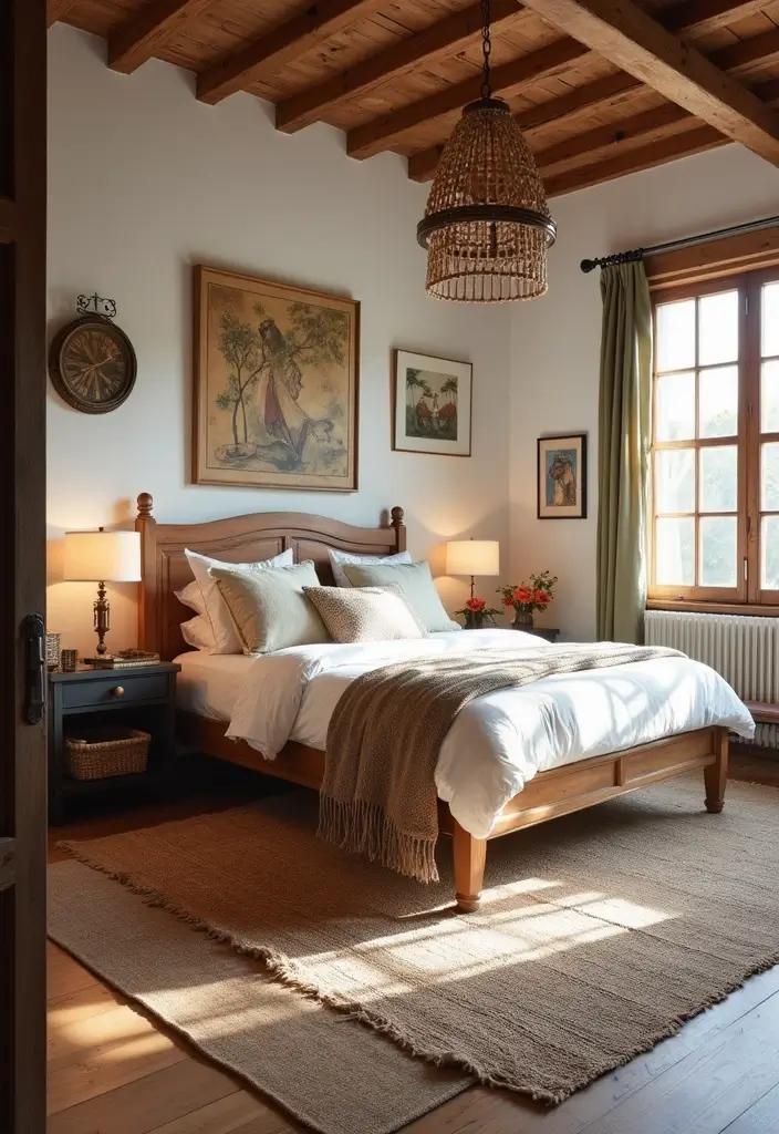 30 Farmhouse Guest Room Inspirations Full of Cozy Charm - 23. Local Flair