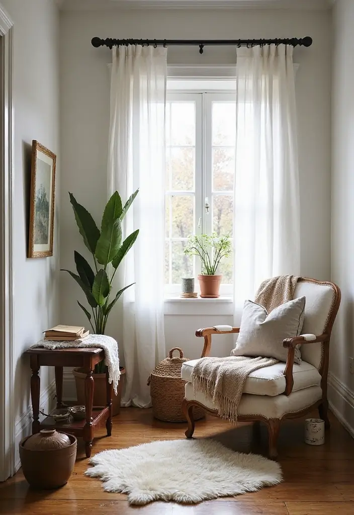 30 Farmhouse Guest Room Inspirations Full of Cozy Charm - 29. Cozy Reading Nooks