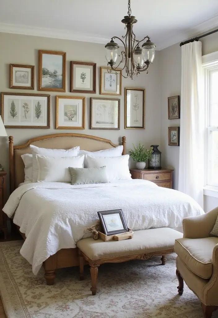 30 Farmhouse Guest Room Inspirations Full of Cozy Charm - 4. Vintage Accessories