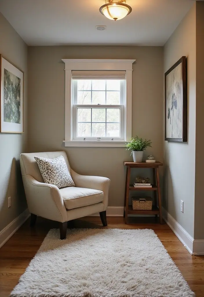 30 Guest Room in Basement Ideas That Look Bright and Cozy - 10. Create Cozy Nooks