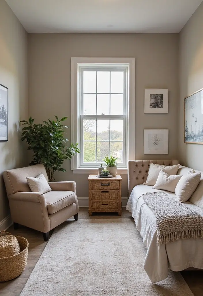 30 Guest Room in Basement Ideas That Look Bright and Cozy - 4. Functional Storage Solutions