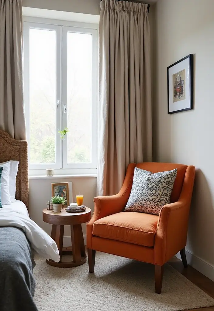 30 Multipurpose Guest Room Ideas That Save Space - 11. Versatile Accent Chairs