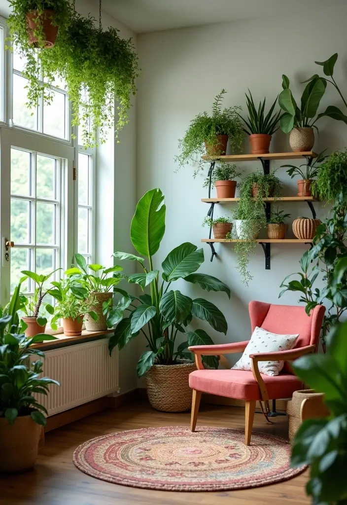 30 Multipurpose Guest Room Ideas That Save Space - 20. Personal Touches with Plants
