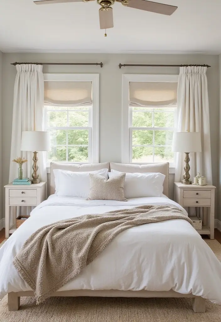 30 Multipurpose Guest Room Ideas That Save Space - 27. Color Palette Harmony