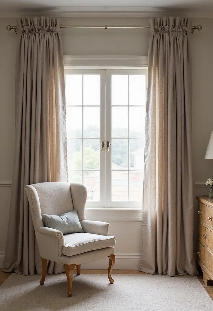 30 Multipurpose Guest Room Ideas That Save Space - 30. Functional Window Treatments