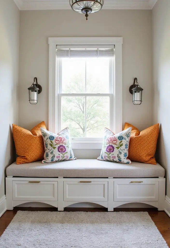 30 Multipurpose Guest Room Ideas That Save Space - 8. Convertible Benches