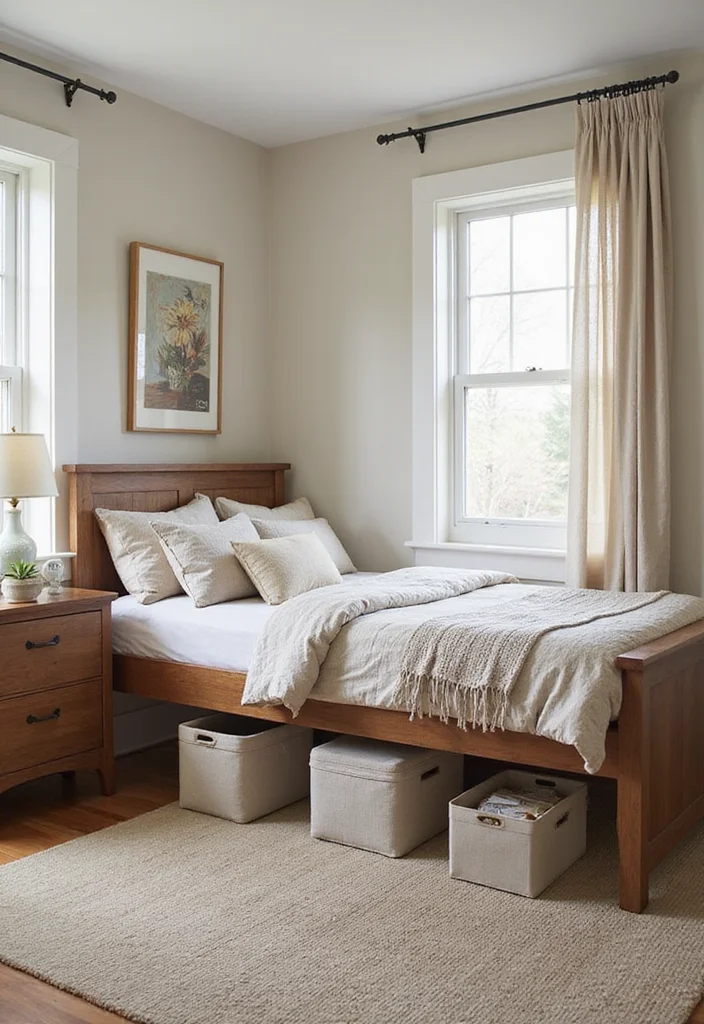 10 Box Room Bedroom Ideas for Clever Space Maximization 5. Under Bed Storage Solutions