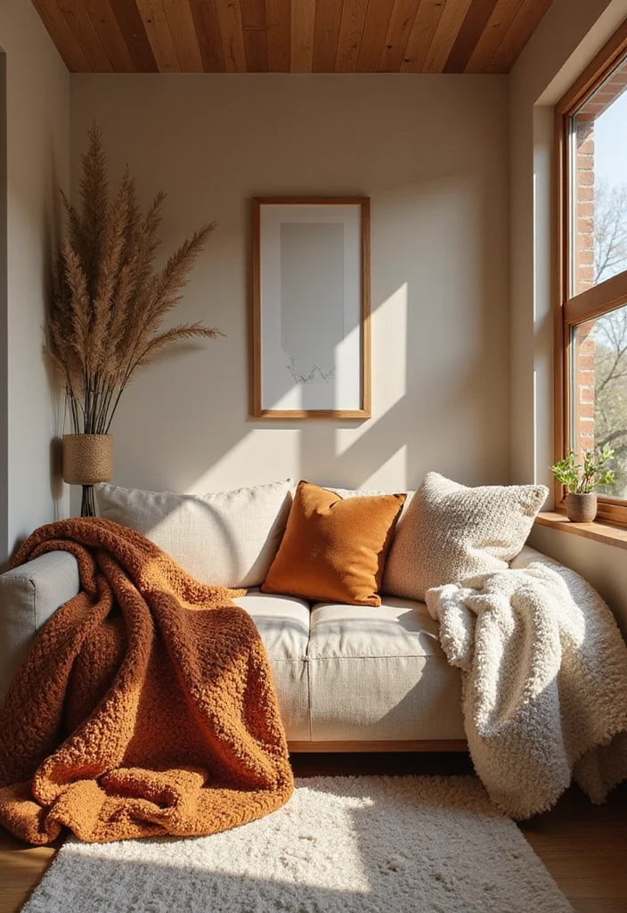 10 Box Room Bedroom Ideas for Clever Space Maximization 7. Cozy Textiles for Warmth