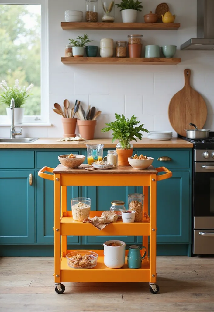 10 Super Small Kitchen Ideas for Maximizing Every Inch 9. Removable Storage Options