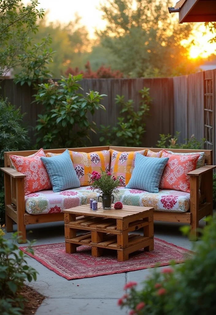 12 Arizona Backyard Ideas on a Budget for Desert Friendly Style 2. DIY Pallet Furniture