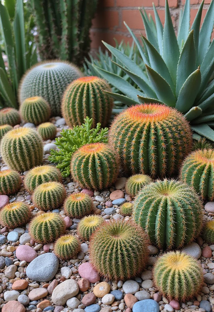 12 Arizona Backyard Ideas on a Budget for Desert Friendly Style 3. Cactus and Succulent Garden