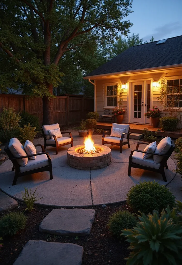 12 Backyard Cinder Block Ideas for Affordable Creative Builds 12 12 Backyard Cinder Block Ideas for Affordable Creative Builds - 2. Outdoor Fire Pit