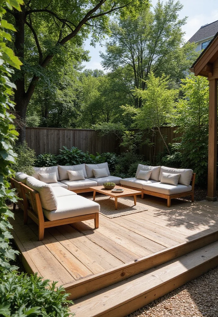 12 Backyard Flooring Ideas for Clean Durable Outdoor Surfaces 1. Reclaimed Wood Decking