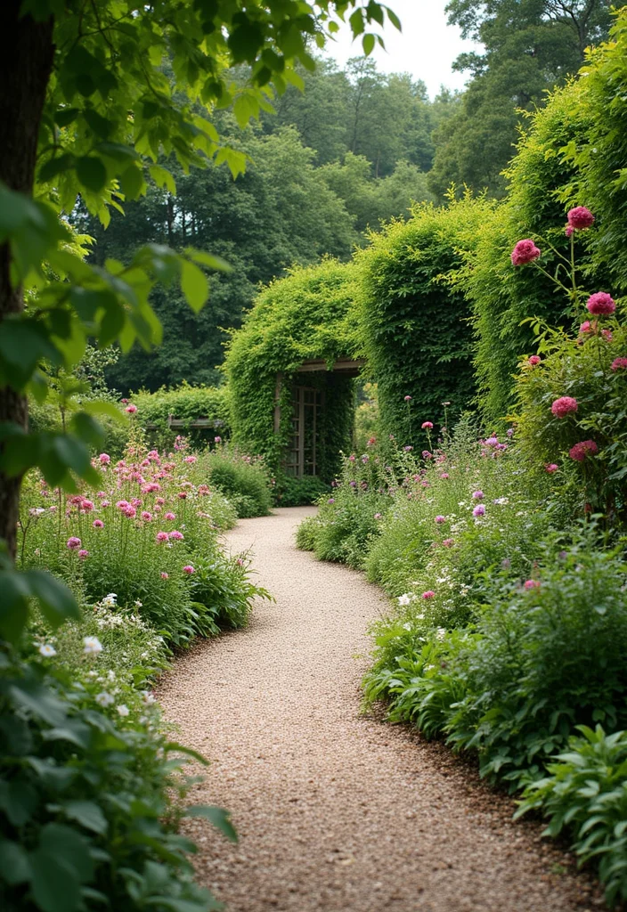 12 Backyard Flooring Ideas for Clean Durable Outdoor Surfaces 8. Gravel Paths