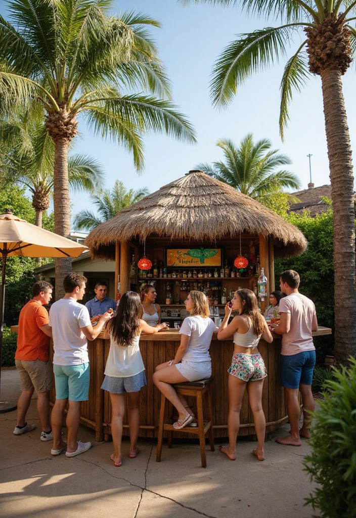 12 Backyard Tiki Bar Ideas for Fun Tropical Entertaining Spaces 89 12 Backyard Tiki Bar Ideas for Fun Tropical Entertaining Spaces 9. Tropical Themed Party Games