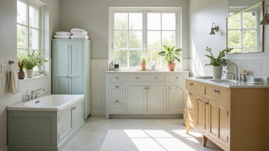 12 Bathroom Cabinet Color Ideas for Fresh Updated Style