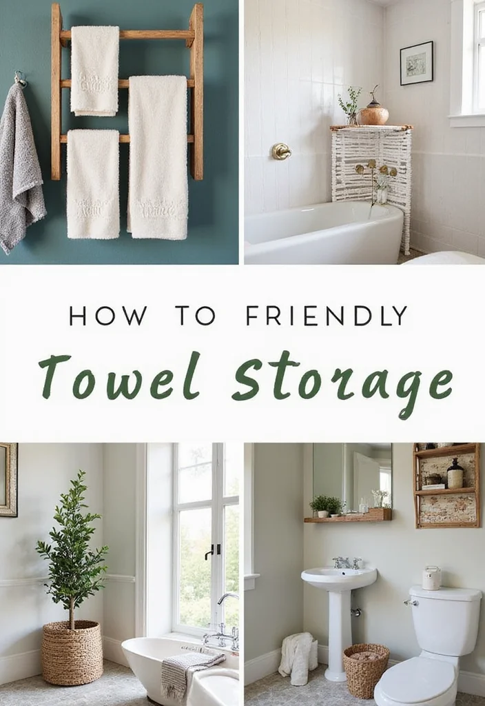 12 Bathroom Towel Storage Ideas for Neat Organized Everyday Use Conclusion