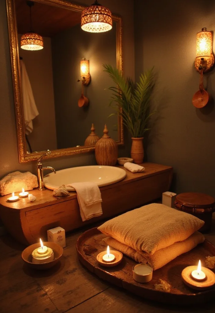 12 Indian Bathroom Ideas for Warm Practical Cultural Style - 12. Scented Spaces