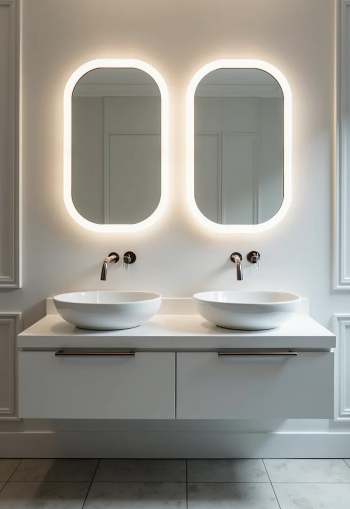 12 Jack n Jill Bathroom Ideas for Shared Functional Comfort 1 12 Jack n Jill Bathroom Ideas for Shared Functional Comfort - 1. Dual Sink Setups