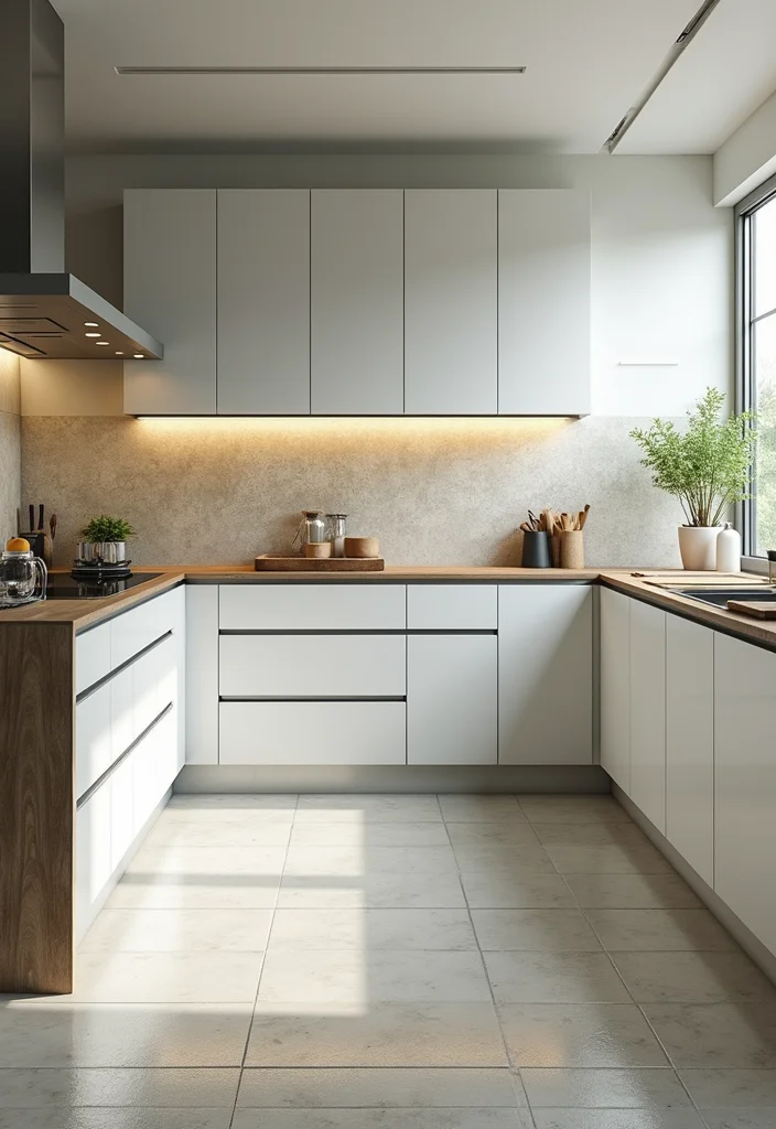 12 Kitchen Floor Tiles Ideas for Durable Stylish Living 10. Eco Friendly Glass Tiles