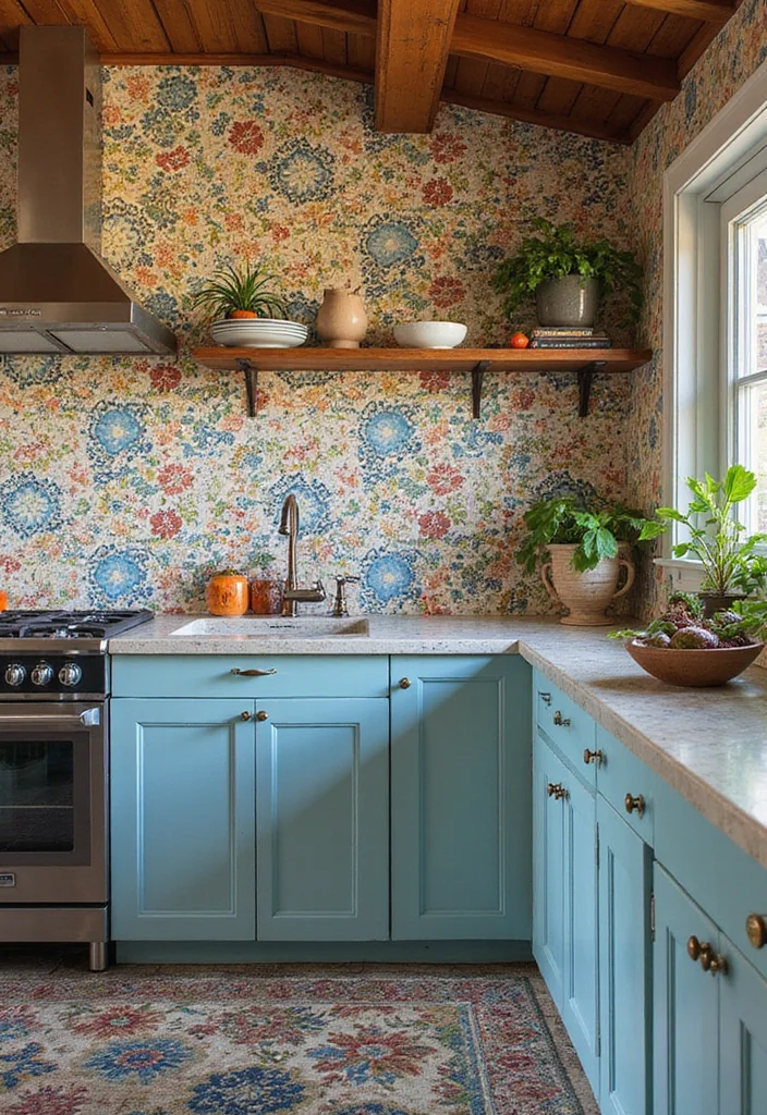 12 Kitchen Floor Tiles Ideas for Durable Stylish Living 12. Unique Mosaic Tiles