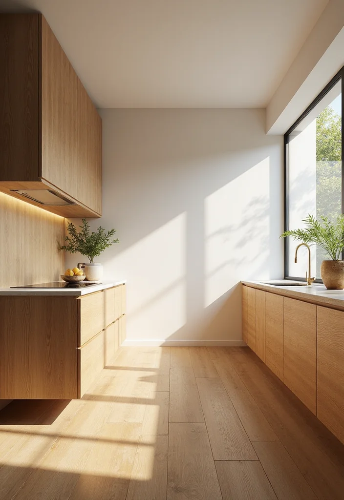 12 Kitchen Floor Tiles Ideas for Durable Stylish Living 2. Bamboo Tiles