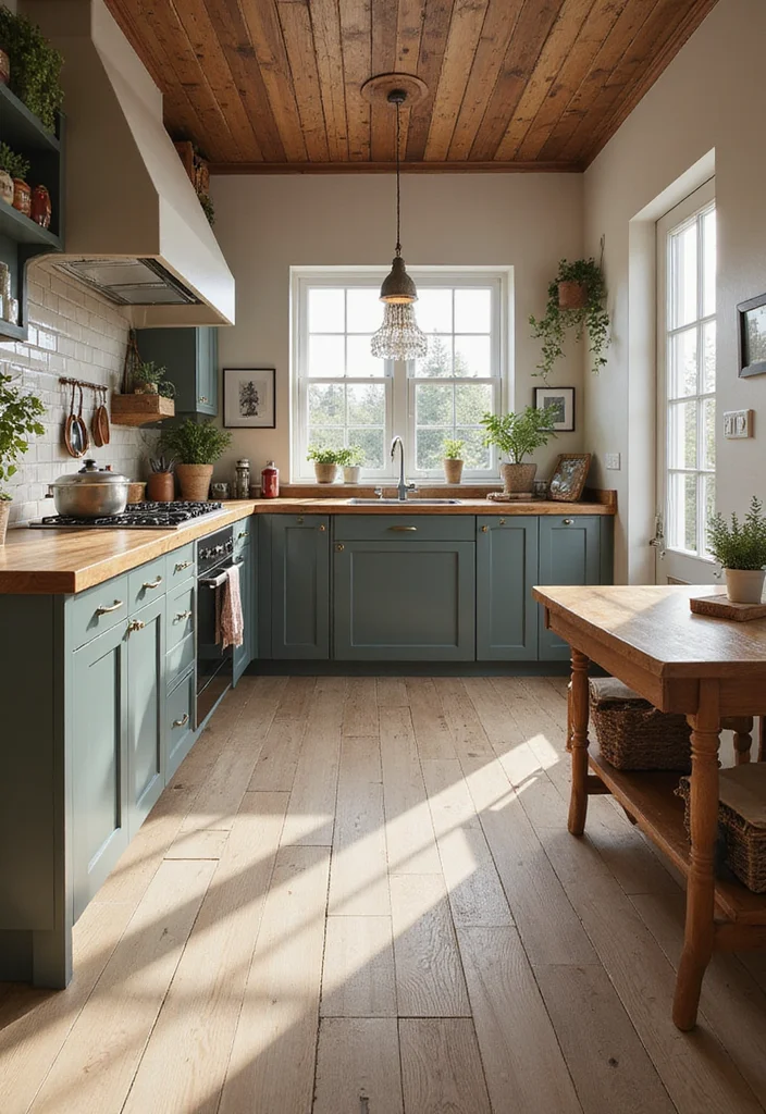 12 Kitchen Floor Tiles Ideas for Durable Stylish Living 7. Eco Friendly Vinyl Tiles