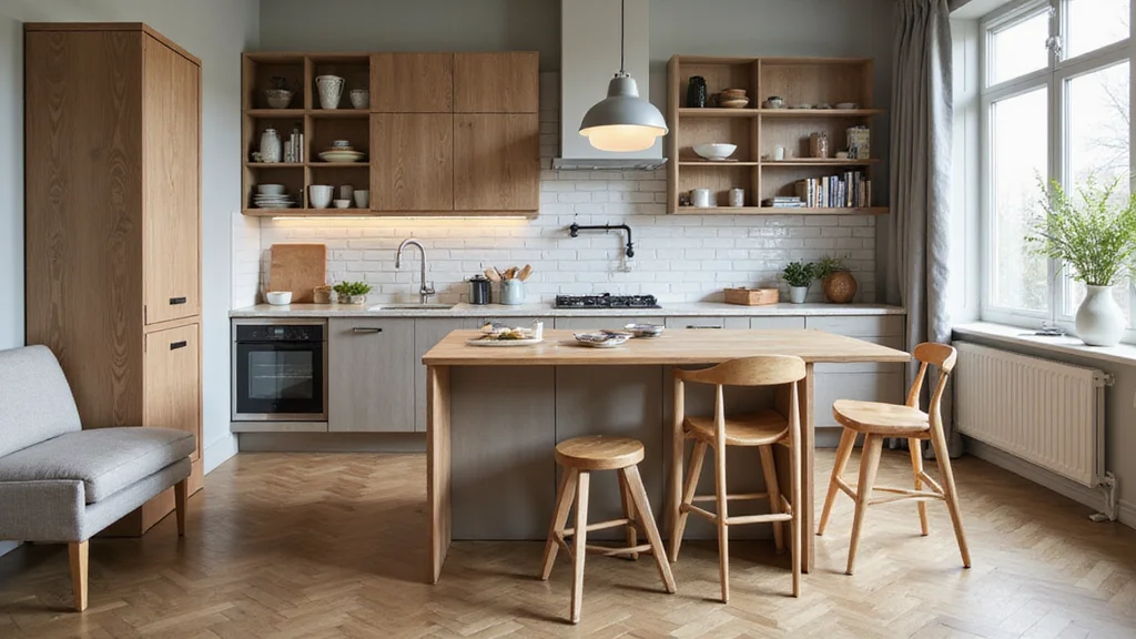 12 Kitchen Furniture Ideas for Practical Comfortable Use