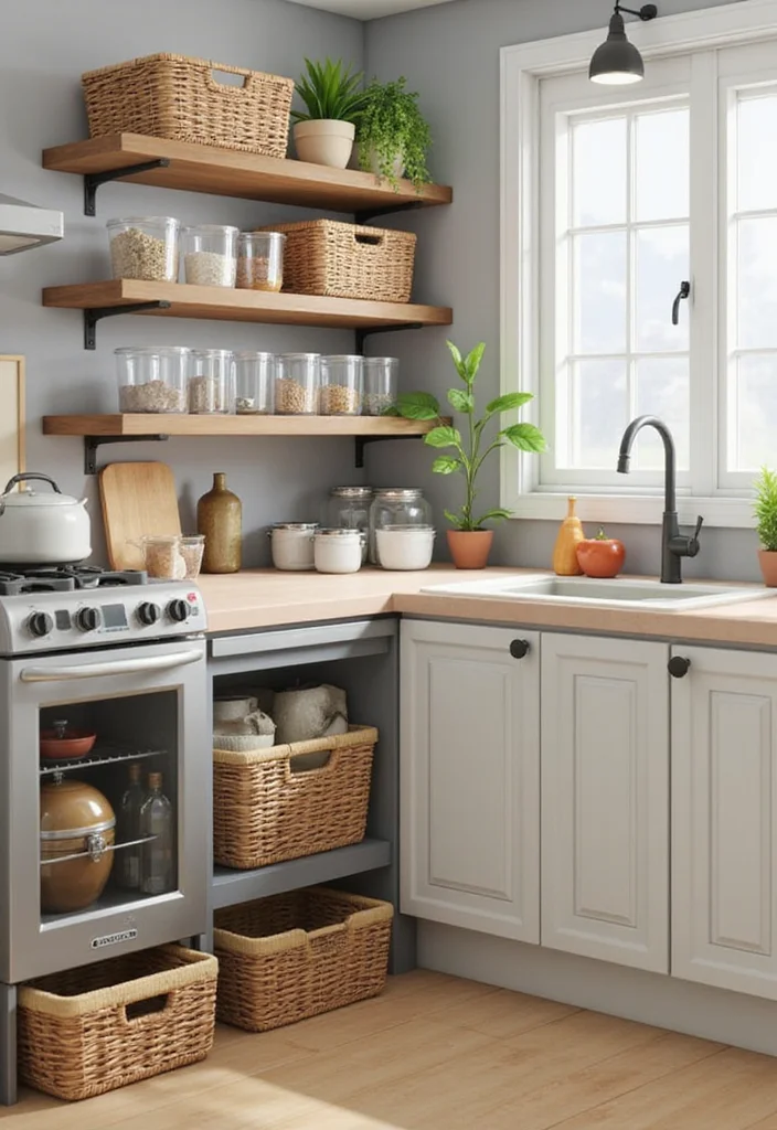 12 Kitchen Ideas Sims 4 for Cute Creative Build Inspiration 12. Innovative Storage Solutions